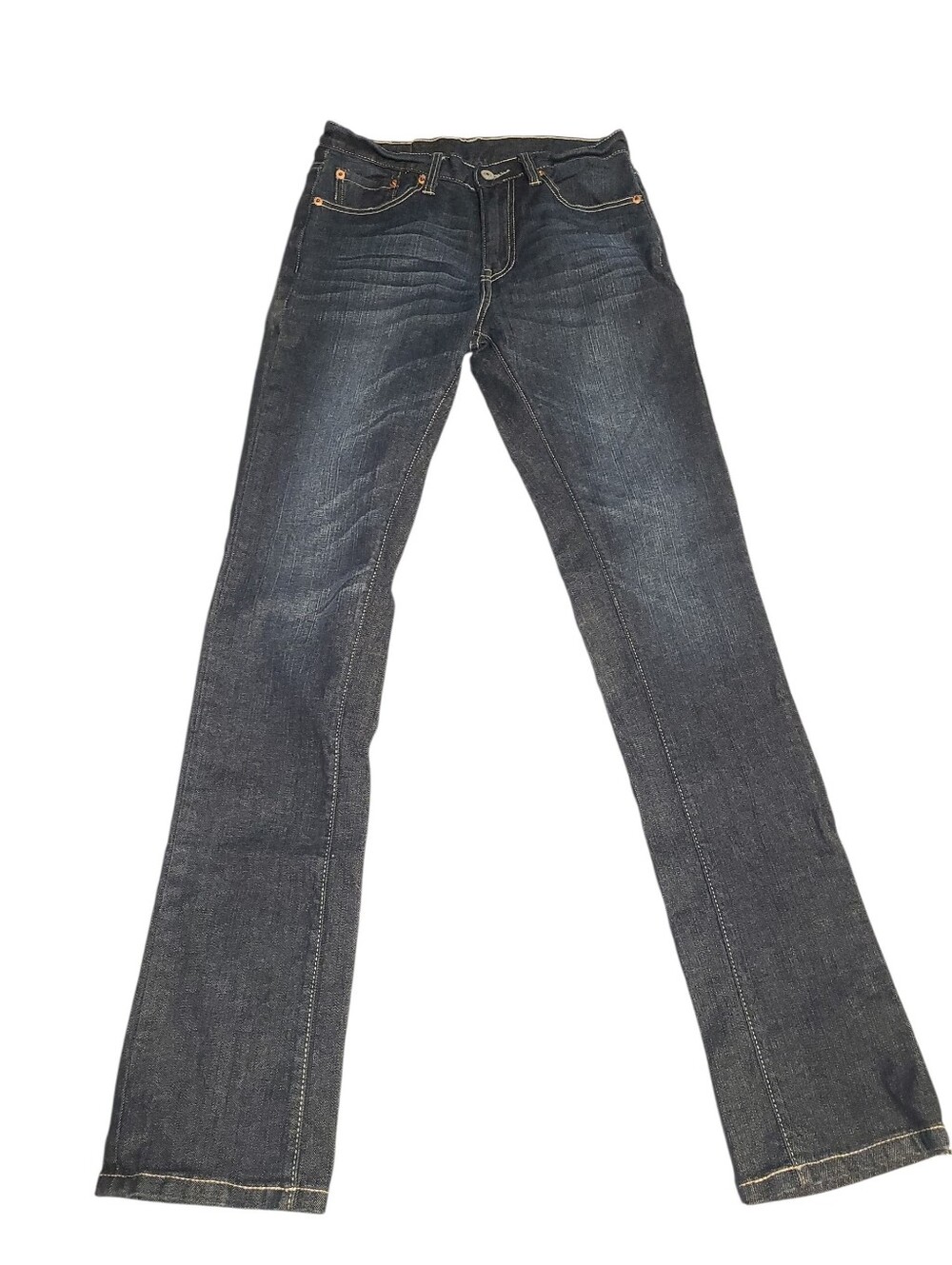 Levi's Men's Straight Jeans in Dark Indigo SIZE Waist 29 Length 34